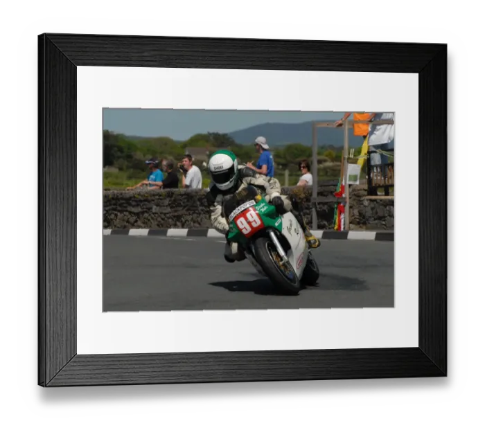 Framed Print : Stephen Walls (Suzuki) 2009 Pre TT Classic Framed Print : Stephen Walls (Suzuki) 2009 Pre TT Classic