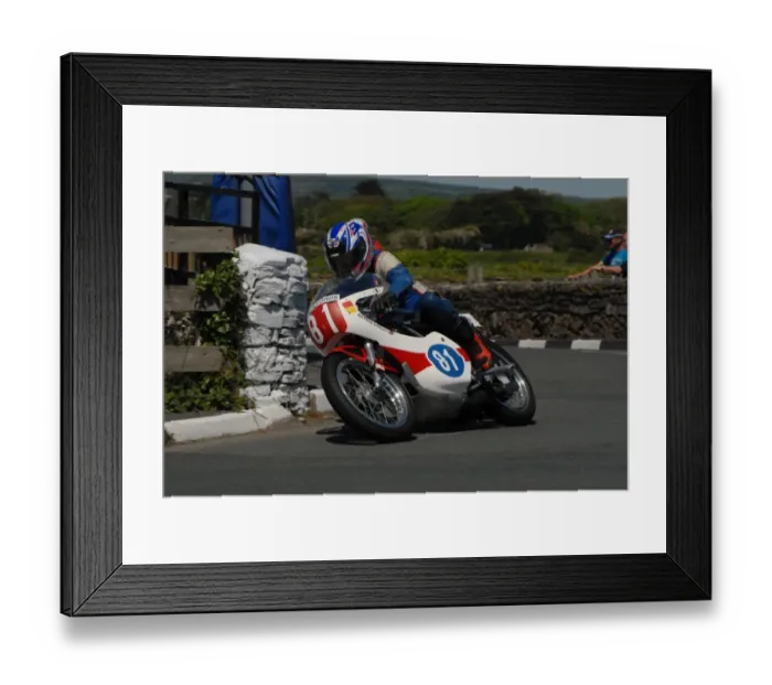 Framed Print : Bernie Wright (Yamsel) 2009 Pre TT Classic Framed Print : Bernie Wright (Yamsel) 2009 Pre TT Classic