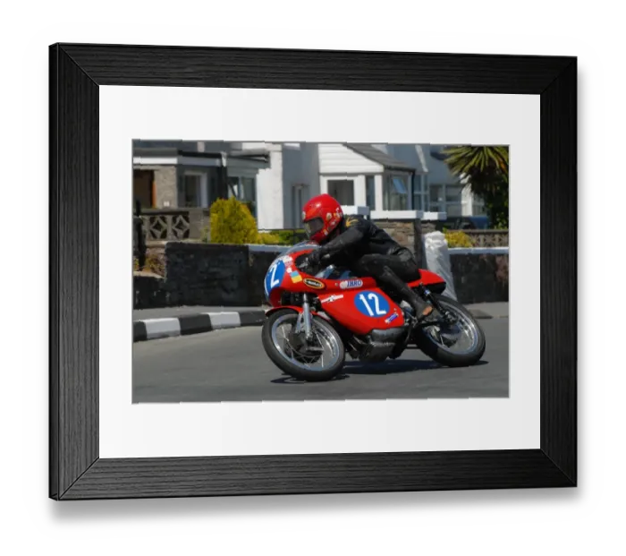 Framed Print : Chris Swallow (Ducati) 2009 Pre TT Classic Framed Print : Chris Swallow (Ducati) 2009 Pre TT Classic