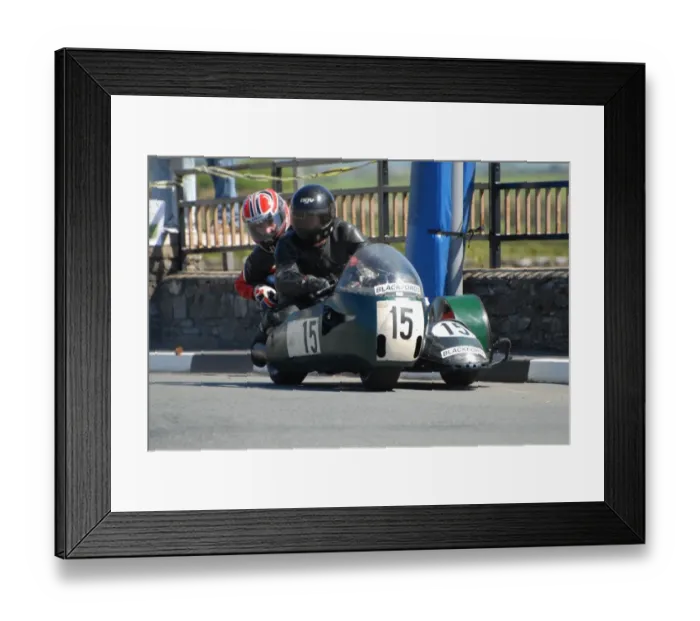 Framed Print : Steve Harpham & Mark Watchorn (BSA Windle) 2009 Pre TT Classic Framed Print : Steve Harpham & Mark Watchorn (BSA Windle) 2009 Pre TT Classic