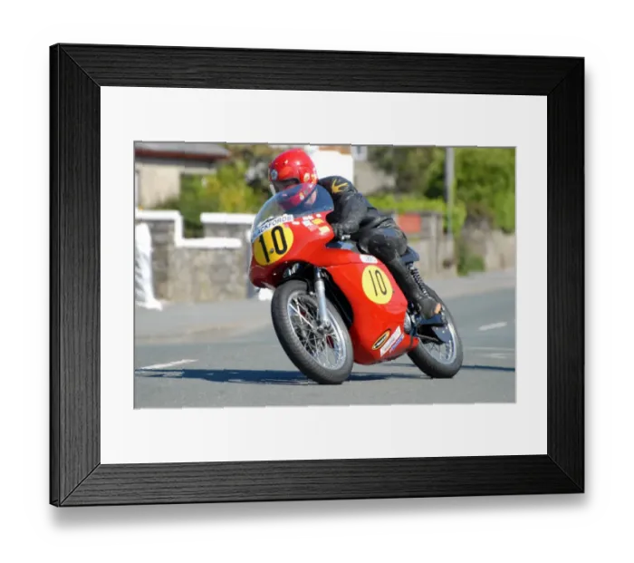 Framed Print : Chris Swallow (Norton) 2009 Pre TT Classic Framed Print : Chris Swallow (Norton) 2009 Pre TT Classic