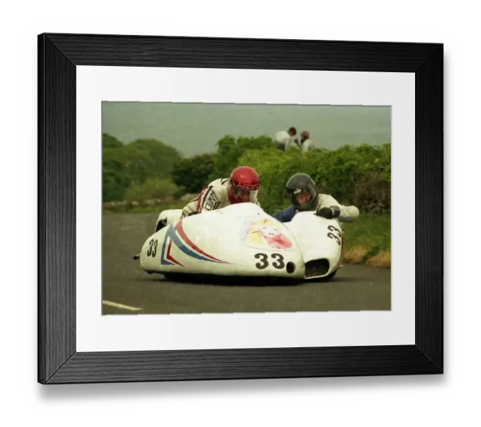 Framed Print : Rolf Suess & Karl Schuler (Seymaz Junior Yamaha) 1988 Sidecar TT Framed Print : Rolf Suess & Karl Schuler (Seymaz Junior Yamaha) 1988 Sidecar TT