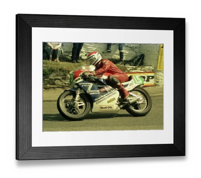 Framed Print : Phil Nicholls (Honda) 1986 Junior TT Framed Print : Phil Nicholls (Honda) 1986 Junior TT