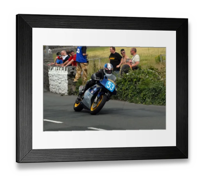 Framed Print : Ross Johnson (Kawasaki) 2009 Southern 100 Framed Print : Ross Johnson (Kawasaki) 2009 Southern 100
