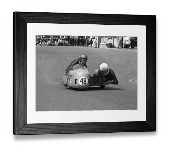 Framed Print : Stuart Applegate & C Townley (Konig) 1974 750 Sidecar TT Framed Print : Stuart Applegate & C Townley (Konig) 1974 750 Sidecar TT