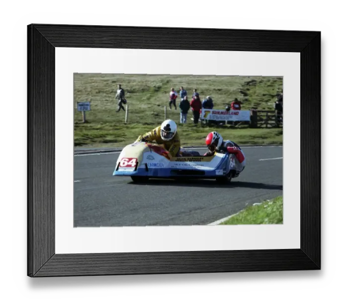 Framed Print : Lars Schwartz & Doug Jewell (LGMV Yamaha) 1994 Sidecar TT Framed Print : Lars Schwartz & Doug Jewell (LGMV Yamaha) 1994 Sidecar TT