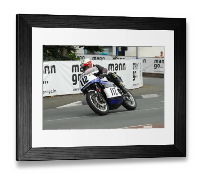 Framed Print : Barry Davidson (BSA) 2013 Formula Classic TT Framed Print : Barry Davidson (BSA) 2013 Formula Classic TT