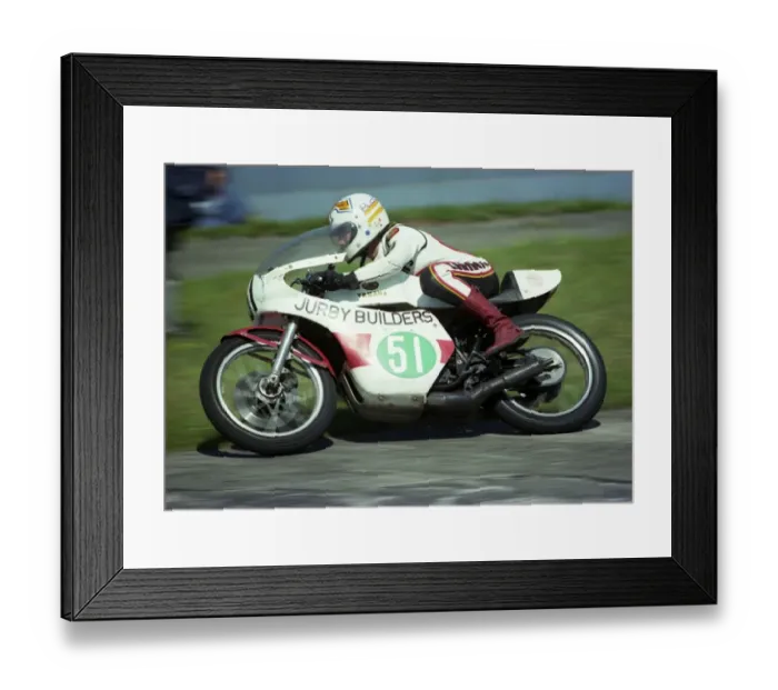 Framed Print : Buddy Yeardsley (Yamaha) 1980 Jurby Airfield Framed Print : Buddy Yeardsley (Yamaha) 1980 Jurby Airfield