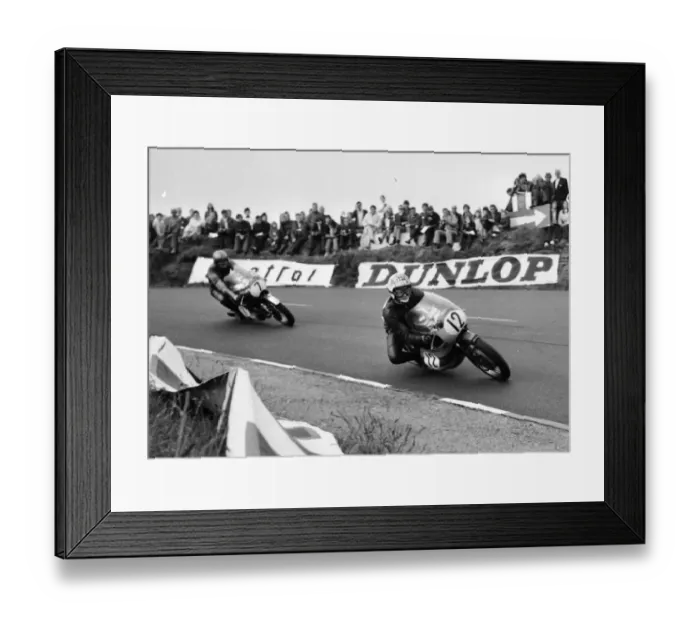 Framed Print : Dudley Robinson (Yamaha) and Charlie Sanby (Seeley Norton) 1971 Formula 750 TT Framed Print : Dudley Robinson (Yamaha) and Charlie Sanby (Seeley Norton) 1971 Formula 750 TT