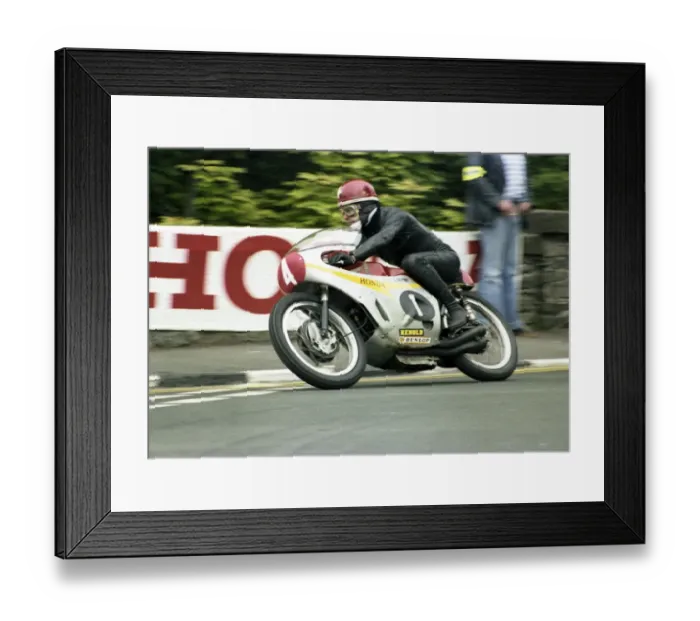 Framed Print : Luigi Taveri (Honda) 1979 Parade Lap Framed Print : Luigi Taveri (Honda) 1979 Parade Lap