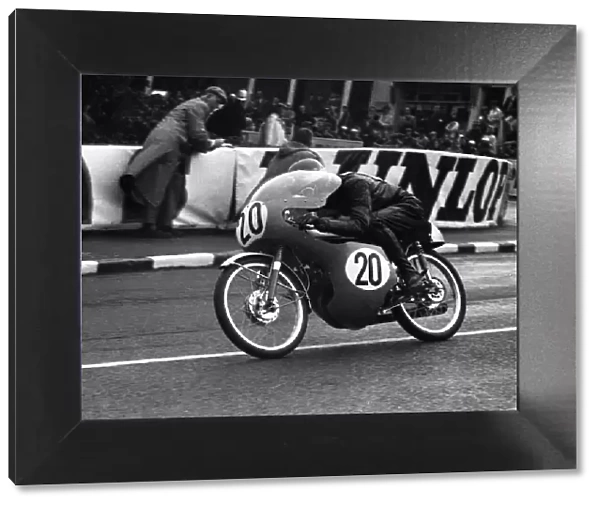 Charlie Mates (Honda) 1965 50cc TT