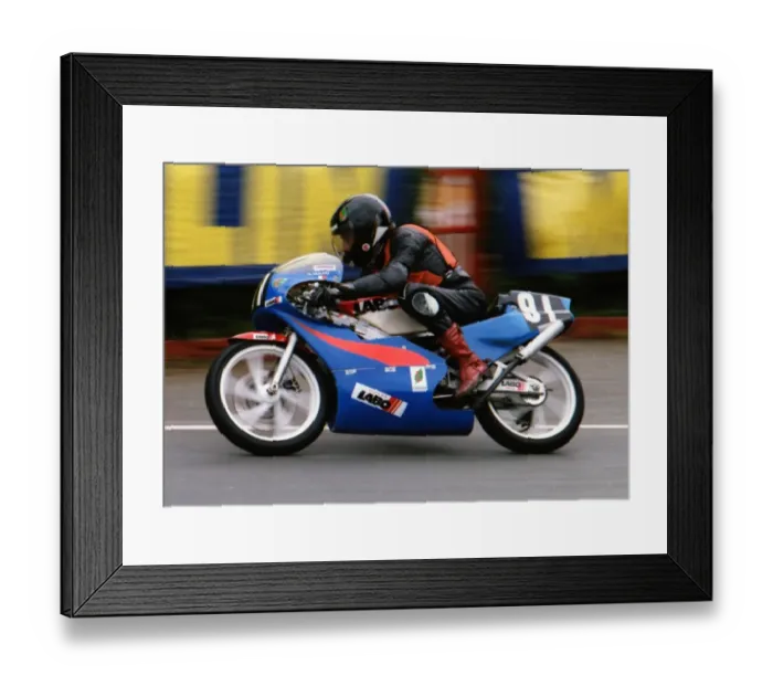Framed Print : Alain Guilhat (Honda) 1992 Ultra Lightweight TT Framed Print : Alain Guilhat (Honda) 1992 Ultra Lightweight TT