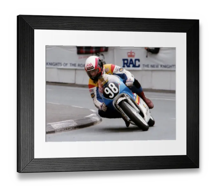 Framed Print : Dennis Trollope (Honda) 1992 Ultra Lightweight TT Framed Print : Dennis Trollope (Honda) 1992 Ultra Lightweight TT