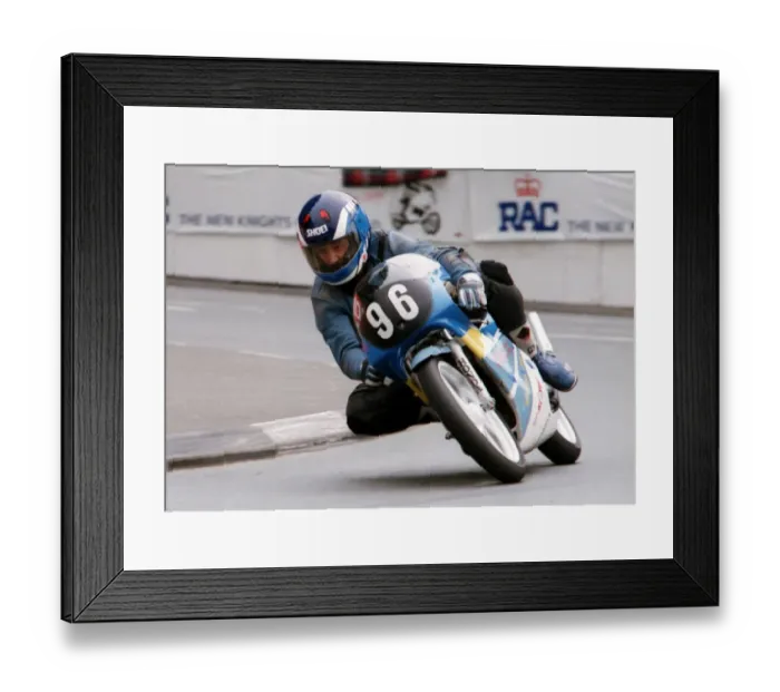 Framed Print : Alan Graham (Honda) 1992 Ultra Lightweight TT Framed Print : Alan Graham (Honda) 1992 Ultra Lightweight TT