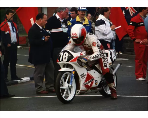 Richard Mortimer (Honda) 1990 Ultra Lightweight TT
