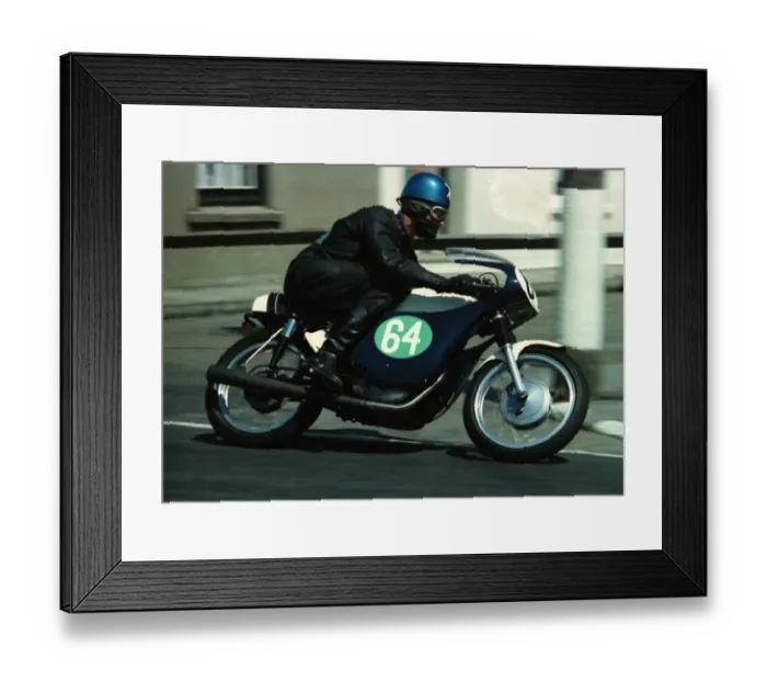 Framed Print : Jan Strijbis (Ducati) 1967 Lightweight TT Framed Print : Jan Strijbis (Ducati) 1967 Lightweight TT