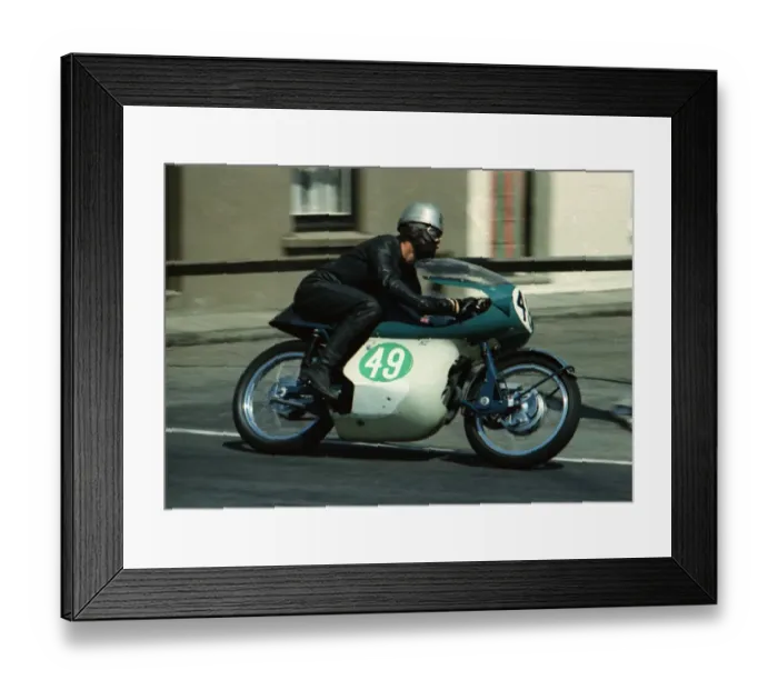 Framed Print : Keith D Williams (Greeves) 1967 Lightweight TT Framed Print : Keith D Williams (Greeves) 1967 Lightweight TT