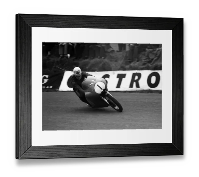 Framed Print : Bob McIntyre (Norton) 1961 Senior TT Framed Print : Bob McIntyre (Norton) 1961 Senior TT
