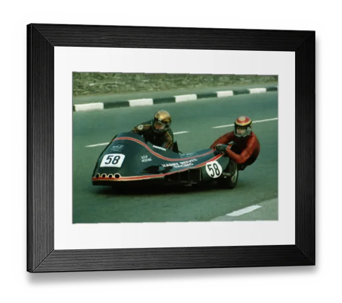Framed Print : Keith Griffin & Gordon Garrett (Suzuki) 1982 Sidecar TT Framed Print : Keith Griffin & Gordon Garrett (Suzuki) 1982 Sidecar TT