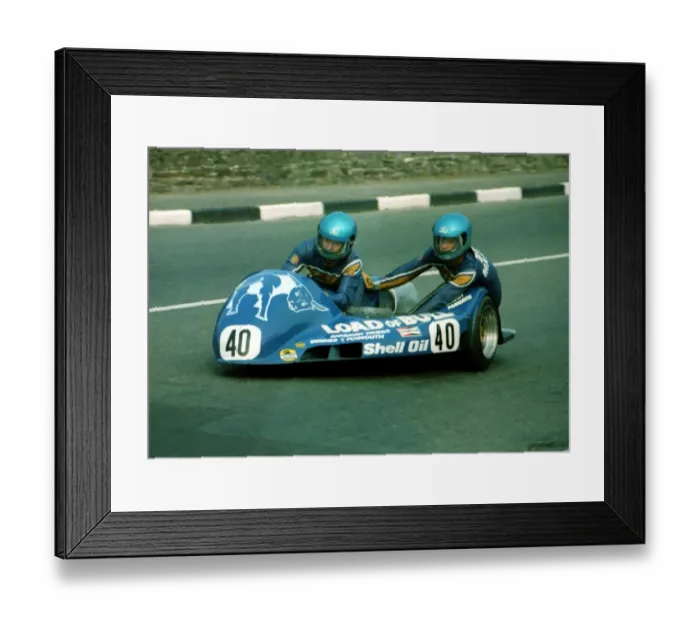 Framed Print : Axel von Berg & Werner Kraak (LCR Yamaha) 1982 Sidecar TT Framed Print : Axel von Berg & Werner Kraak (LCR Yamaha) 1982 Sidecar TT