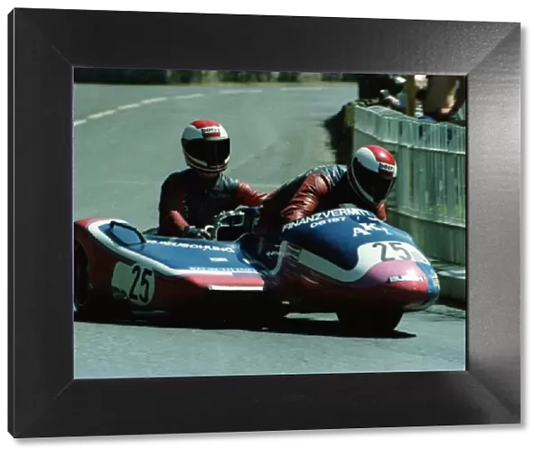 Karl-Heinz Plaschke & Waldemar Jager (Busch) 1982 Sidecar TT