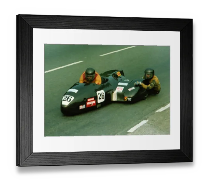 Framed Print : Axel von Berg & Werner Kraak (LCR Yamaha) 1982 Sidecar TT Framed Print : Axel von Berg & Werner Kraak (LCR Yamaha) 1982 Sidecar TT