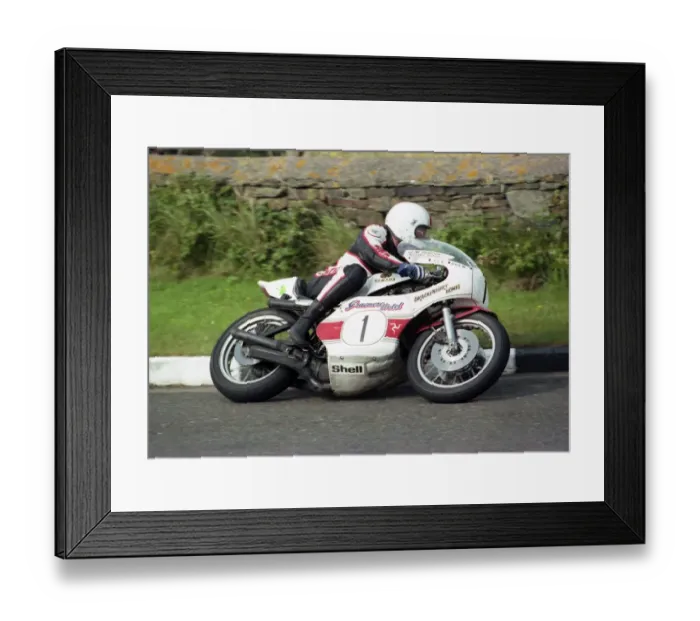 Framed Print : Rob Brew (Yamaha) 1980 Jurby Road Framed Print : Rob Brew (Yamaha) 1980 Jurby Road
