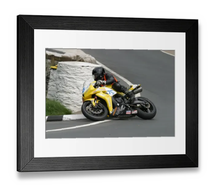 Framed Print : Martin Loicht (Honda) 2010 Supersport TT Framed Print : Martin Loicht (Honda) 2010 Supersport TT
