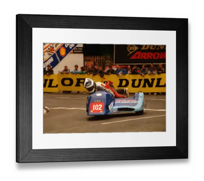 Framed Print : Alan Shand & Neil Miller (Ireson Yamaha) 1988 Sidecar TT Framed Print : Alan Shand & Neil Miller (Ireson Yamaha) 1988 Sidecar TT