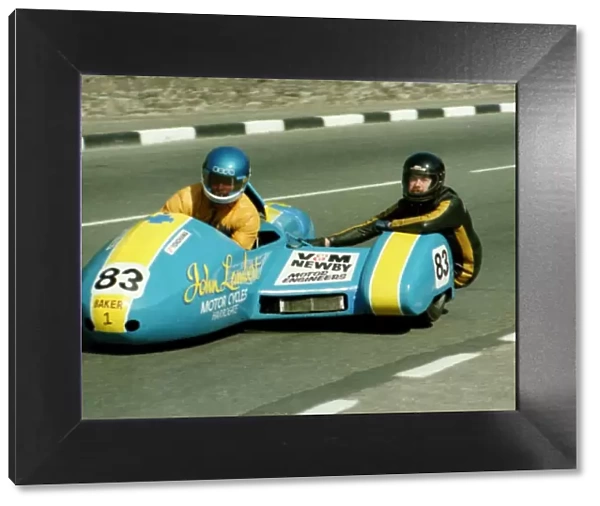 Steven Pullen & A Smith (Suzuki) 1984 Sidecar TT