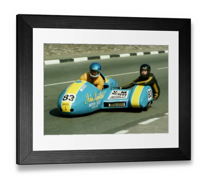 Framed Print : Steven Pullen & A Smith (Suzuki) 1984 Sidecar TT Framed Print : Steven Pullen & A Smith (Suzuki) 1984 Sidecar TT