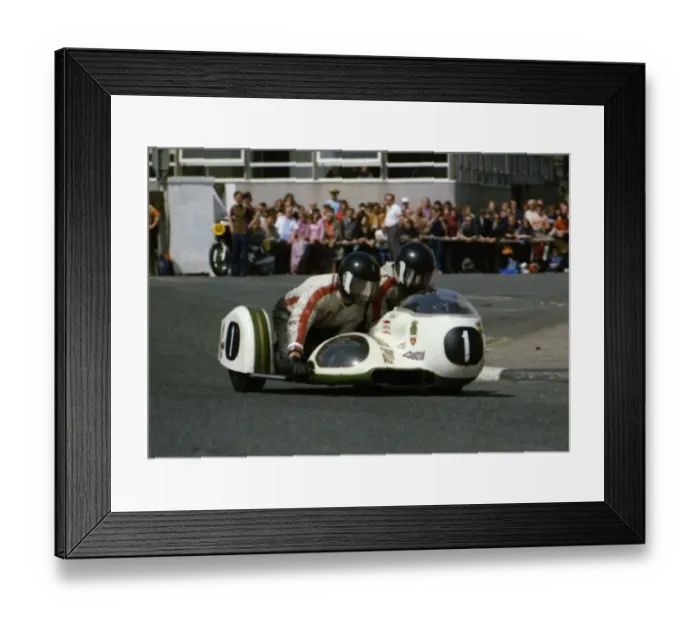 Framed Print : Rolf Steinhausen & Josef Huber (Busch Konig) 1976 500 Sidecar TT Framed Print : Rolf Steinhausen & Josef Huber (Busch Konig) 1976 500 Sidecar TT