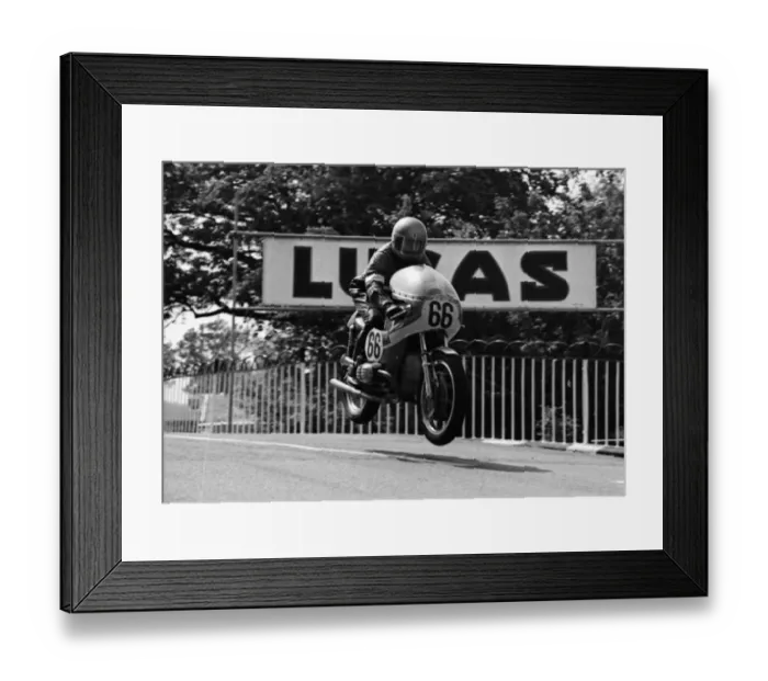 Framed Print : Horst Gluck (BMW) 1975 Senior TT Framed Print : Horst Gluck (BMW) 1975 Senior TT
