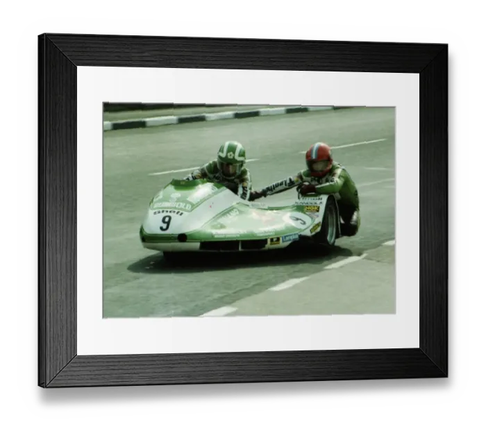 Framed Print : Mal White & Phil Spendlove (Yamaha) 1980 Sidecar TT Framed Print : Mal White & Phil Spendlove (Yamaha) 1980 Sidecar TT