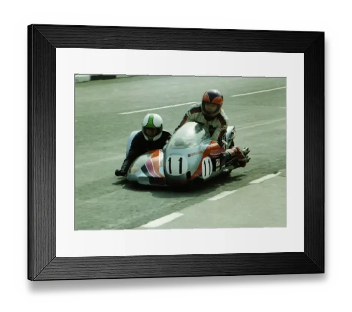 Framed Print : Otto Haller & Reiner Gundel (Yamaha) 1980 Sidecar TT Framed Print : Otto Haller & Reiner Gundel (Yamaha) 1980 Sidecar TT