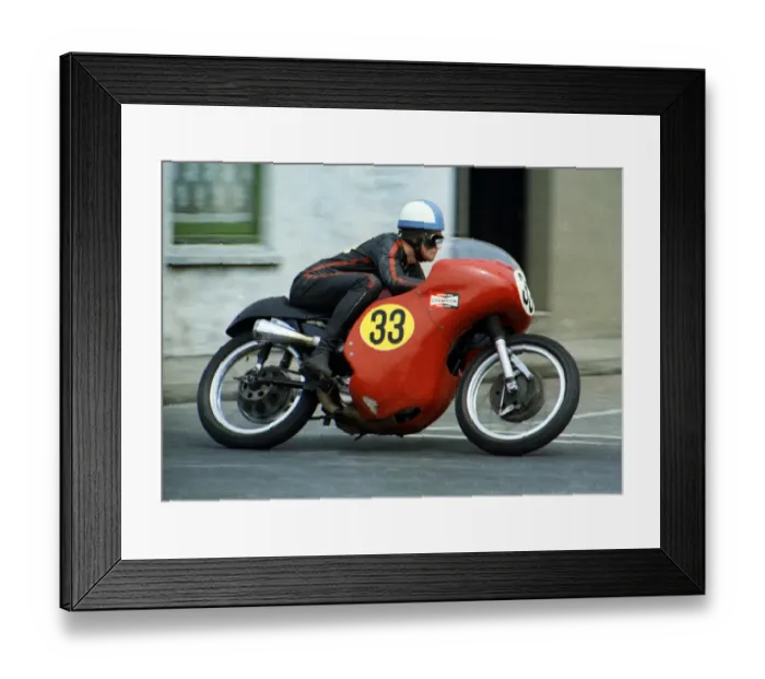 Framed Print : Roy Graham (Matchless) 1969 Senior TT Framed Print : Roy Graham (Matchless) 1969 Senior TT