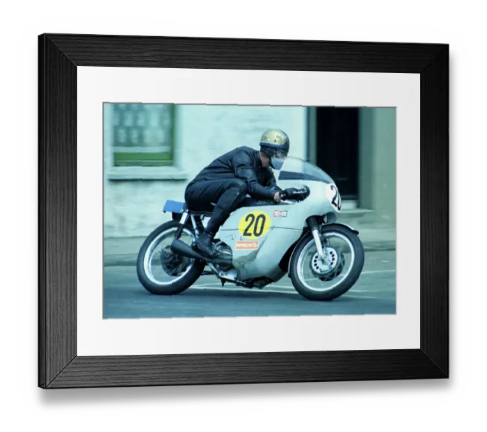 Framed Print : Charlie Sanby (Wragg Seeley) 1969 Senior TT Framed Print : Charlie Sanby (Wragg Seeley) 1969 Senior TT