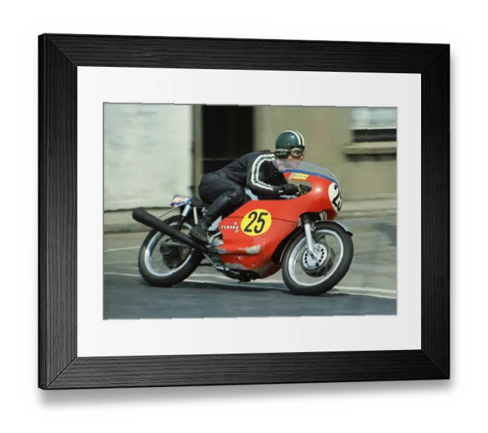 Framed Print : Brian Steenson (Seeley Matchless) 1969 Senior TT Framed Print : Brian Steenson (Seeley Matchless) 1969 Senior TT