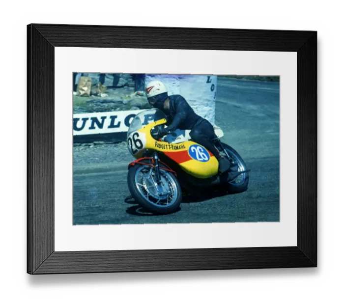 Framed Print : Terry Grotefeld (Padgett Yamaha) 1969 Junior TT Framed Print : Terry Grotefeld (Padgett Yamaha) 1969 Junior TT