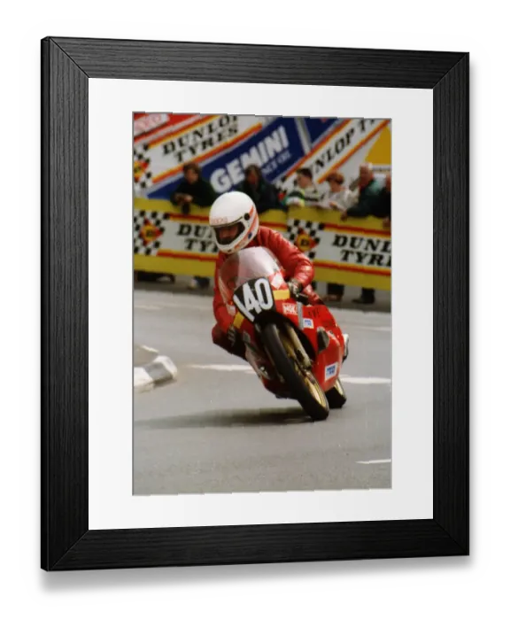Framed Print : Les Judkins (MBA) 1989 Ultra Lightweight TT Framed Print : Les Judkins (MBA) 1989 Ultra Lightweight TT