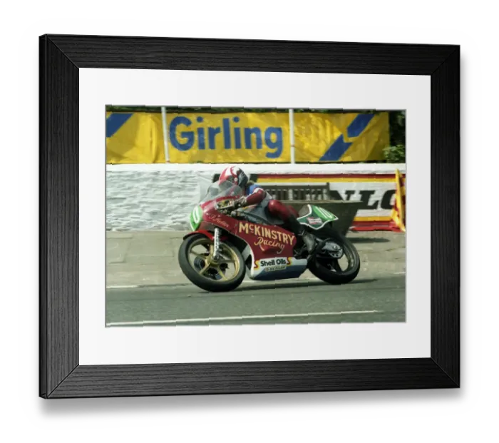 Framed Print : Phil Mellor (Yamaha) 1982 Junior TT Framed Print : Phil Mellor (Yamaha) 1982 Junior TT