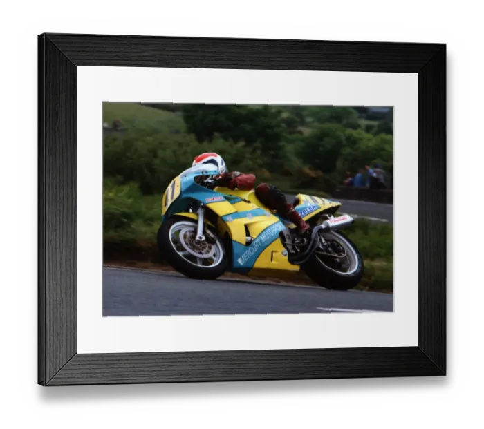 Framed Print : Phil Nichols (Honda) 1989 Senior TT Framed Print : Phil Nichols (Honda) 1989 Senior TT