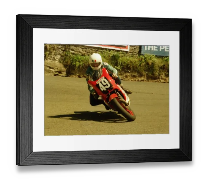 Framed Print : Marc Granie (Ducati) 1987 Formula Two TT Framed Print : Marc Granie (Ducati) 1987 Formula Two TT