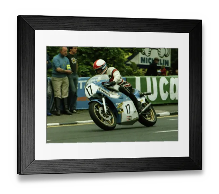 Framed Print : Billy Guthrie (Suzuki) 1979 Classic TT Framed Print : Billy Guthrie (Suzuki) 1979 Classic TT