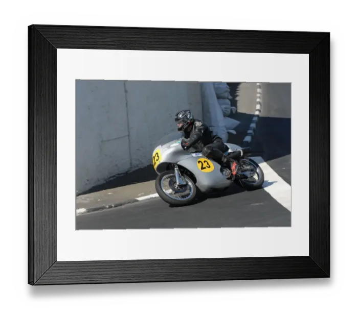 Framed Print : John Arthur Jones (Seeley Matchless) 2010 pre Classic TT Framed Print : John Arthur Jones (Seeley Matchless) 2010 pre Classic TT