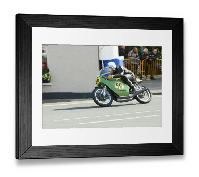 Framed Print : Mick Moreton (Paton) 2015 Senior Classic TT Framed Print : Mick Moreton (Paton) 2015 Senior Classic TT