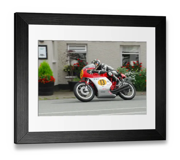 Framed Print : Lee Johnston (MV) 2015 Senior Classic TT Framed Print : Lee Johnston (MV) 2015 Senior Classic TT