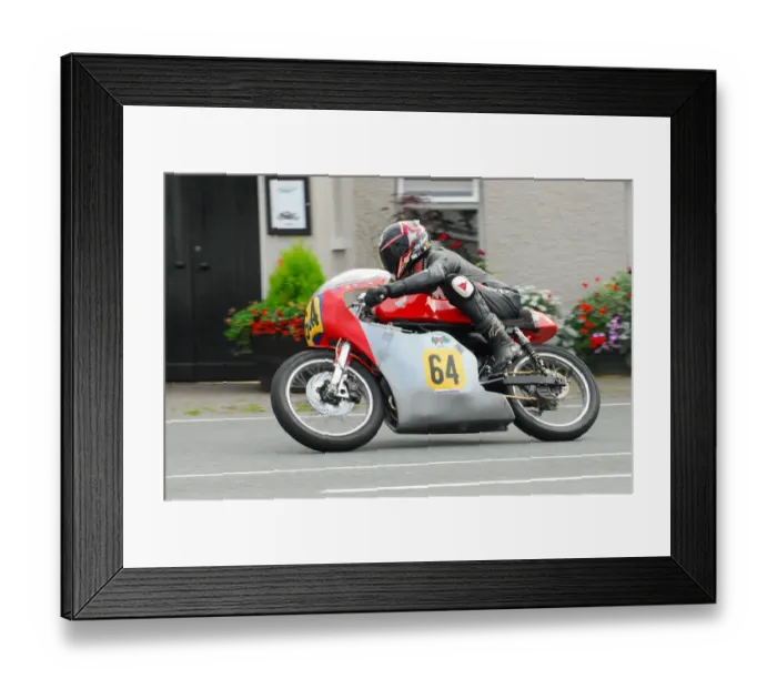 Framed Print : Derek Wilson (Honda) 2015 Senior Classic TT Framed Print : Derek Wilson (Honda) 2015 Senior Classic TT
