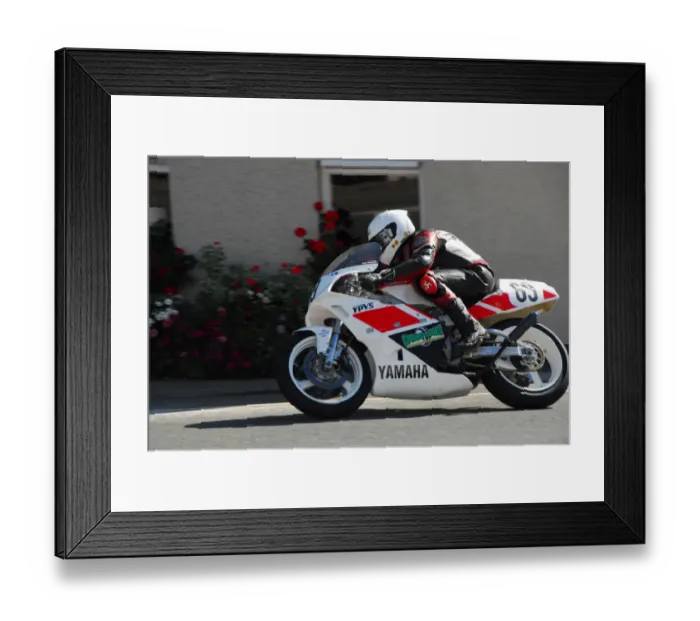 Framed Print : Philip McGurk (Yamaha) 2014 Formula Two Classic TT Framed Print : Philip McGurk (Yamaha) 2014 Formula Two Classic TT