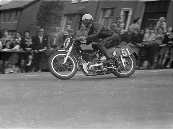 Mark Prudence (Norton) 1952 Senior TT